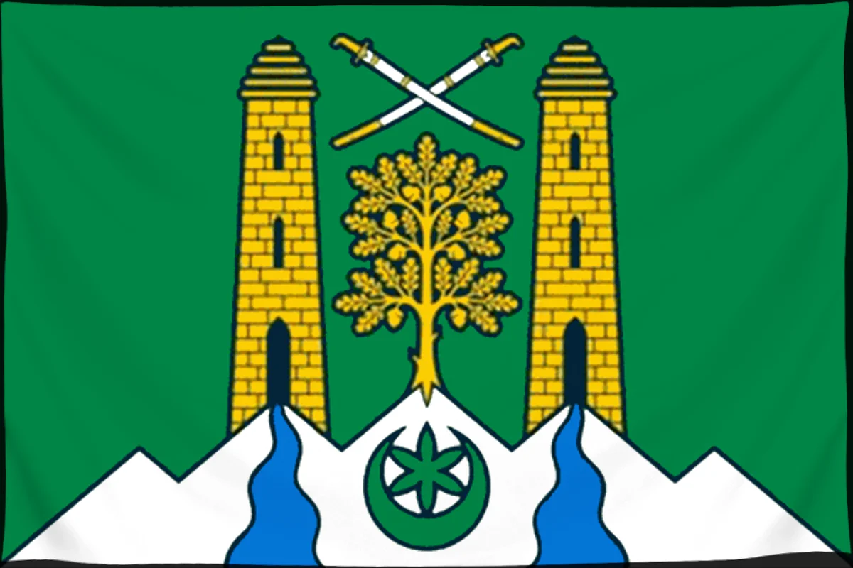 Флаг: Ножай-Юртовский район